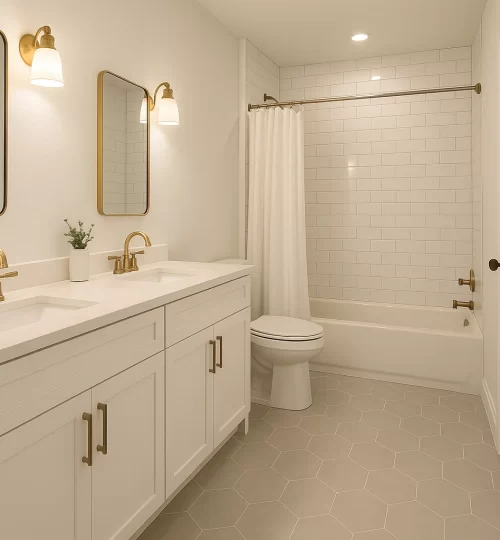 lightfilled farm house bathroom 2