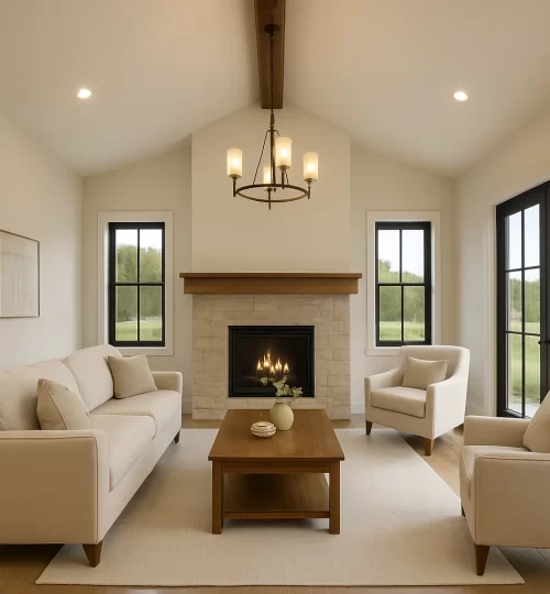 lightfilled farm house living room