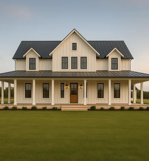 lightfilled farm house